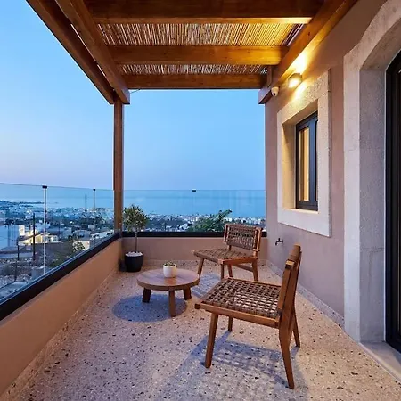 Kaptara Premium Upper Level Unit With Plunge Pool-part Of Kaptara Complex Koutouloufari (Crete)